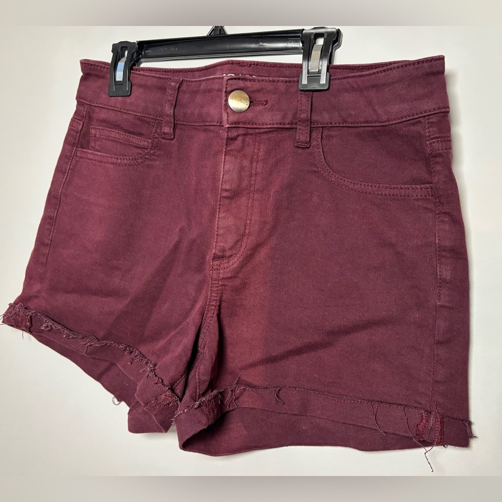 American Eagle Outfitters Maroon Jean Shorts